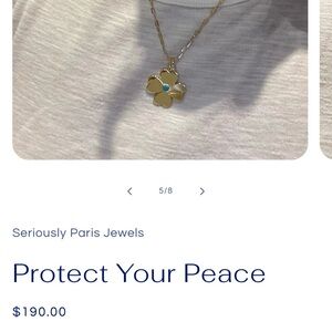 Protect Your Peace Charm